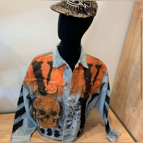 Kanye West - Yeezus - Vultures Merch Jean Jacket - Size Large - Picture 6 of 12